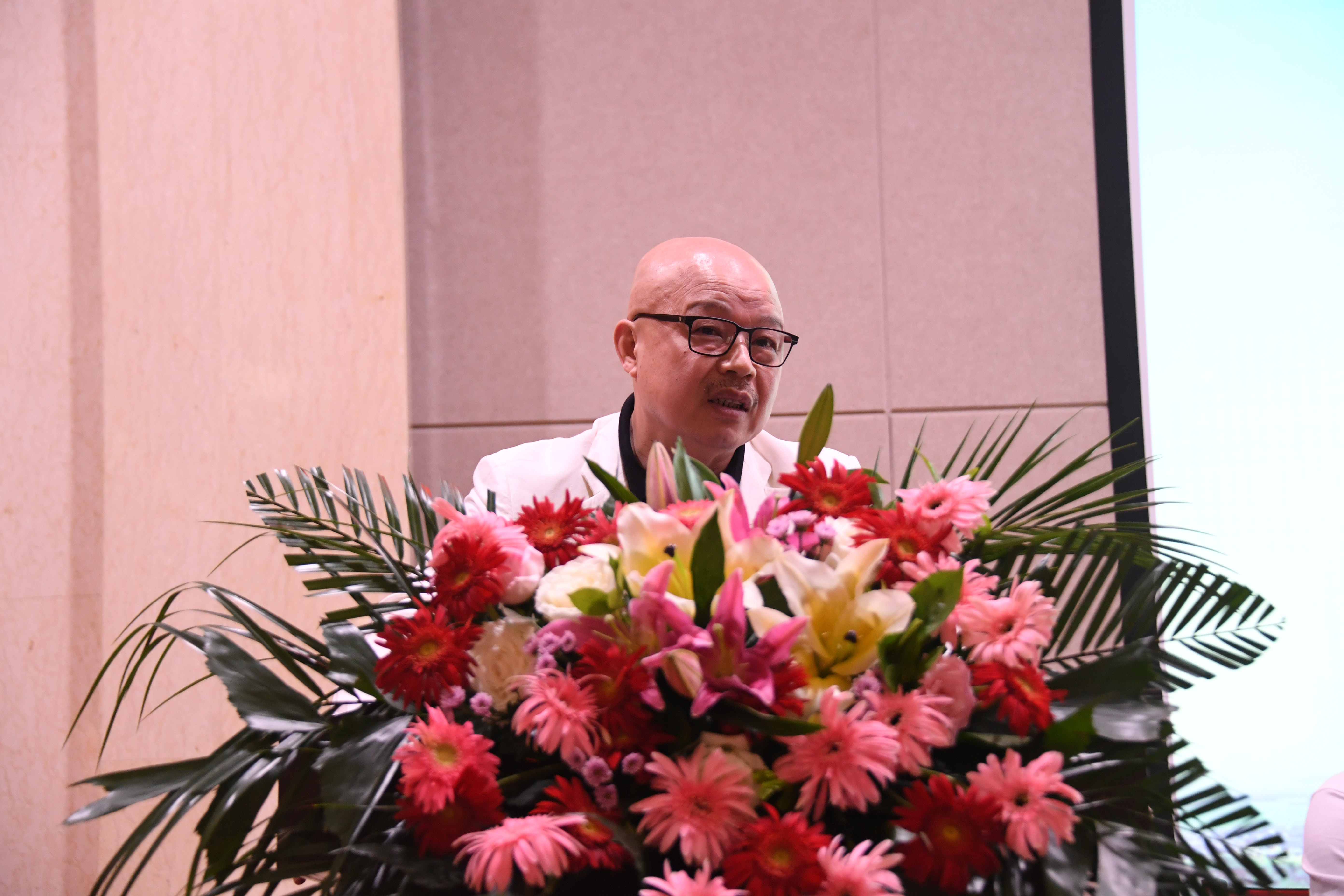 大会主席、美国加州大学河滨分校李百炼院士讲话.JPG