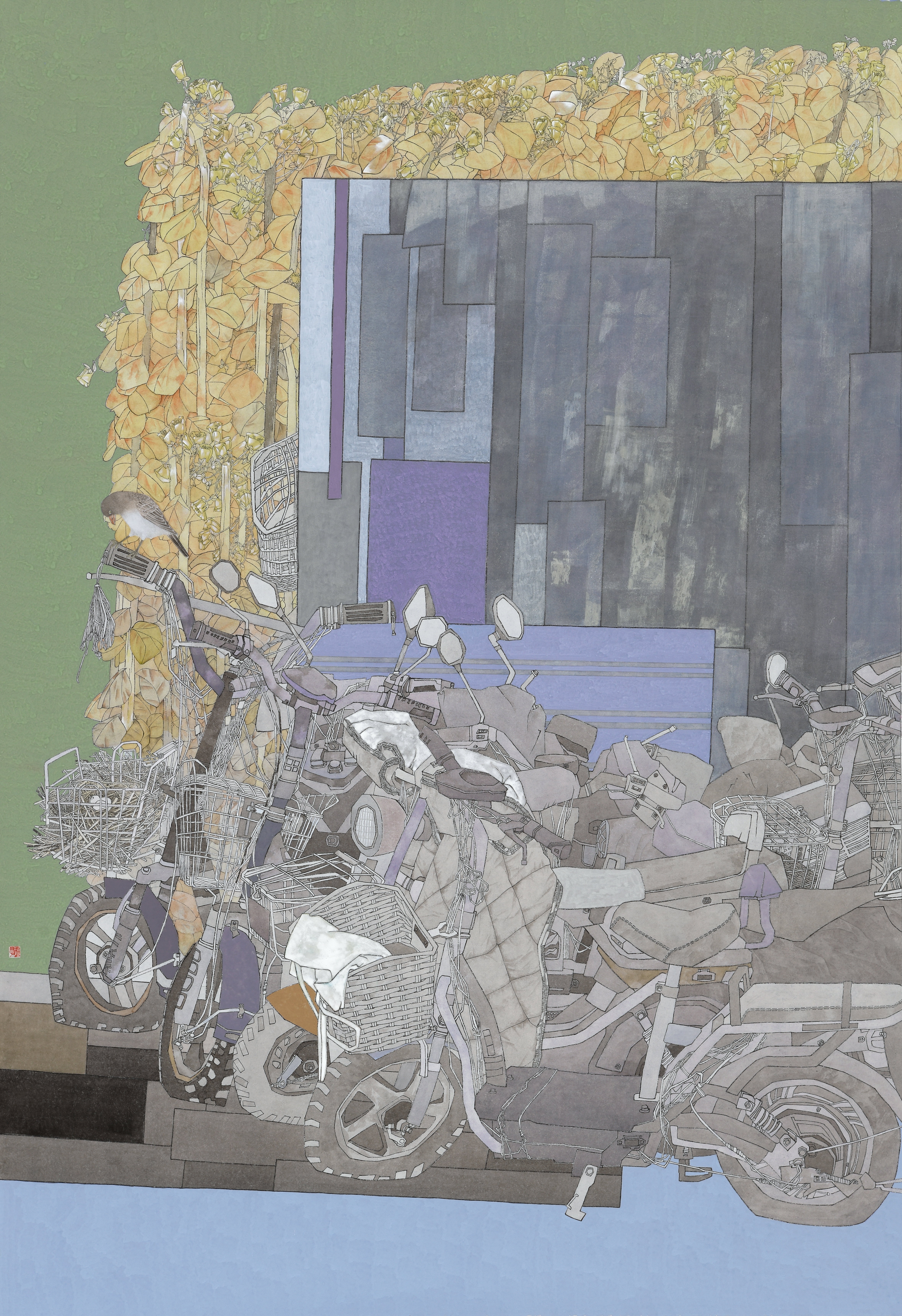 全国第十一届工笔画作品《庚子之春》.jpg