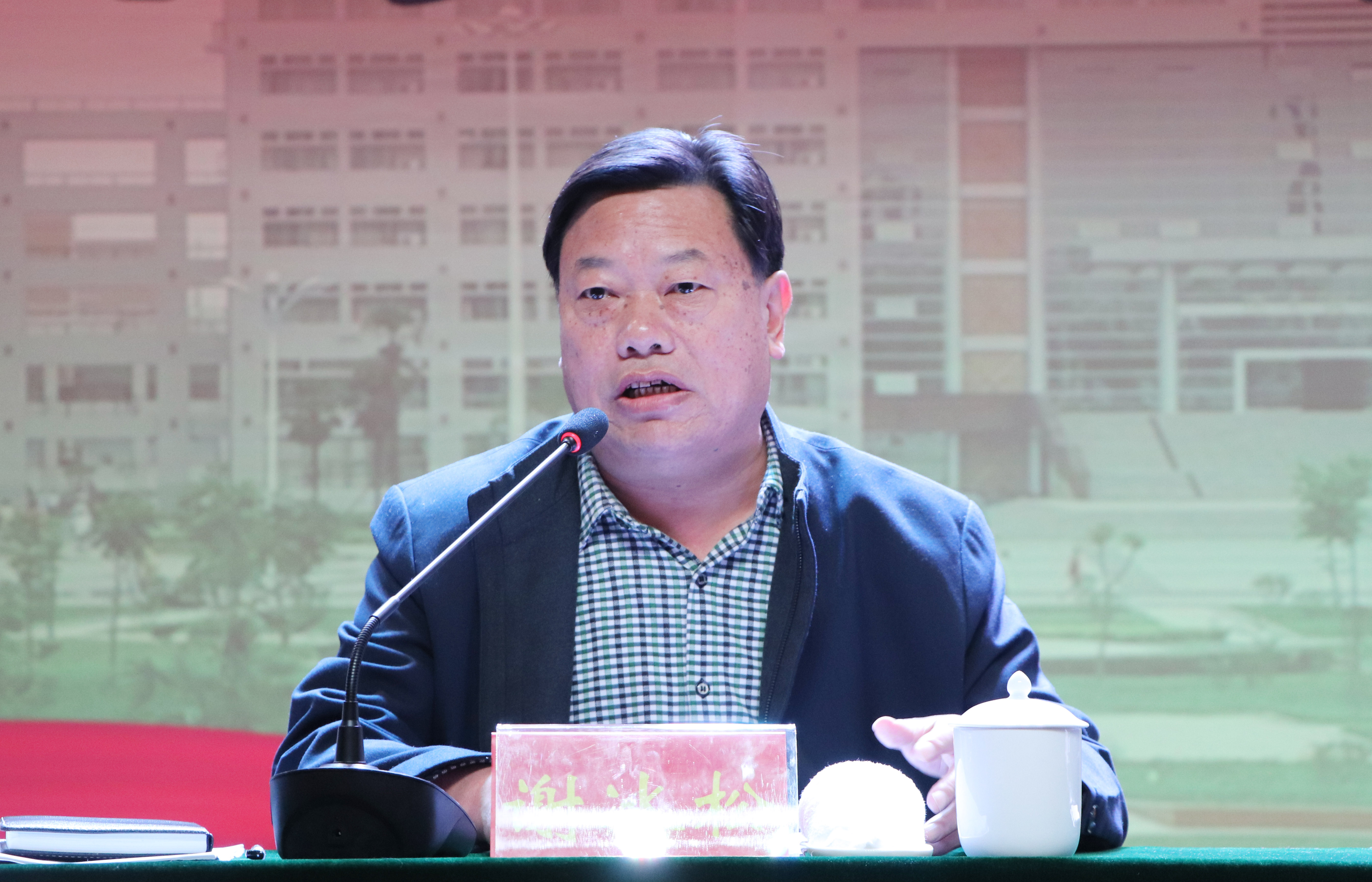 4副校长谢冰松主持.JPG